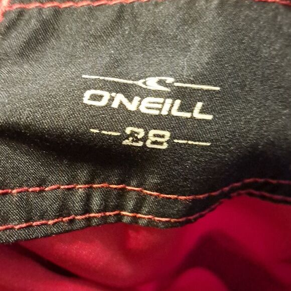 O'Neill Red board shorts size 28 - Picture 3 of 4